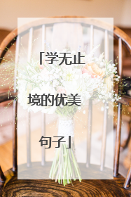 学无止境的优美句子