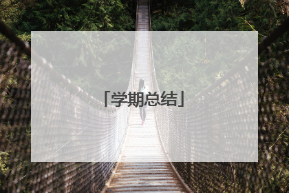 学期总结