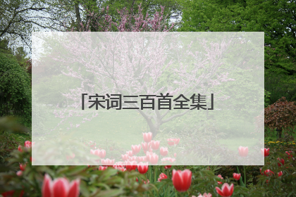 宋词三百首全集