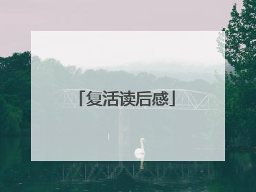 复活读后感