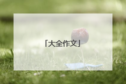 大全作文