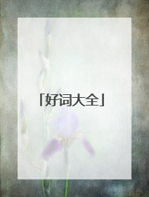 好词大全