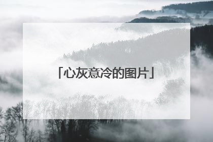 心灰意冷的图片