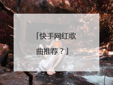 快手网红歌曲推荐？