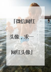 微信网红头像，求一网红头像