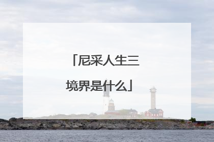 尼采人生三境界是什么