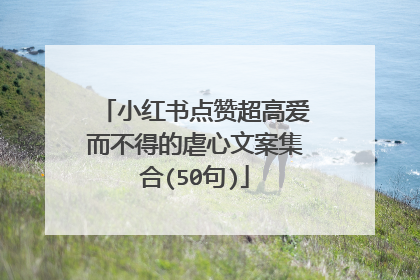 小红书点赞超高爱而不得的虐心文案集合(50句)
