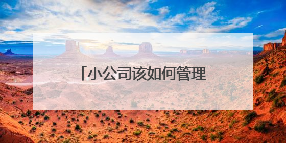 小公司该如何管理好团队？在管理时需要注意哪些方面？