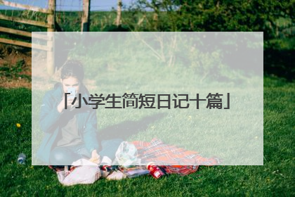 小学生简短日记十篇