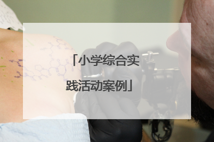 小学综合实践活动案例