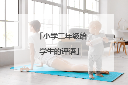 小学二年级给学生的评语