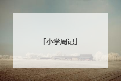 小学周记
