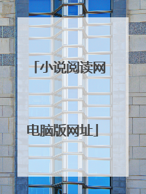 小说阅读网电脑版网址