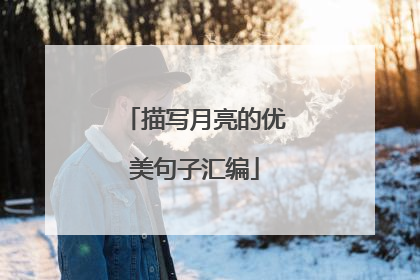 描写月亮的优美句子汇编