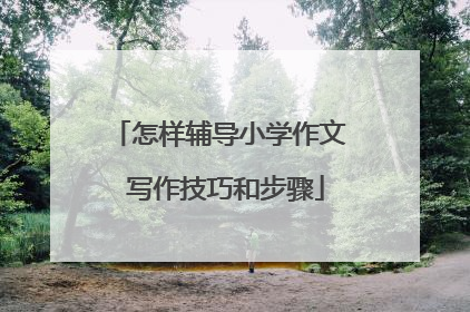 怎样辅导小学作文 写作技巧和步骤