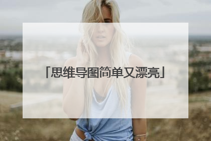 思维导图简单又漂亮