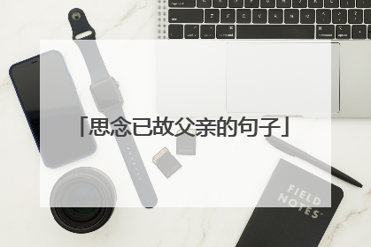 思念已故父亲的句子
