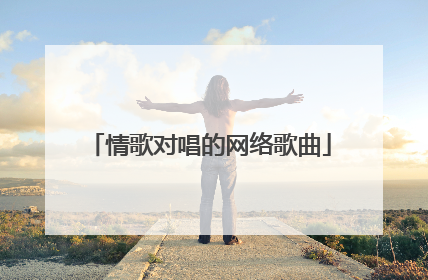 情歌对唱的网络歌曲