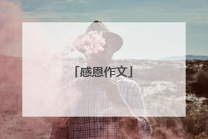 感恩作文