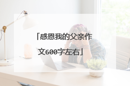 感恩我的父亲作文600字左右