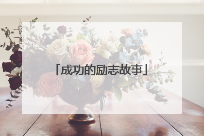 成功的励志故事