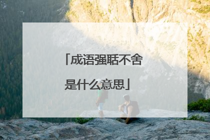 成语强聒不舍是什么意思