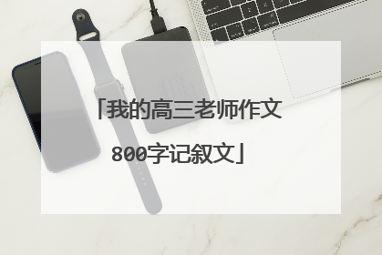 我的高三老师作文800字记叙文