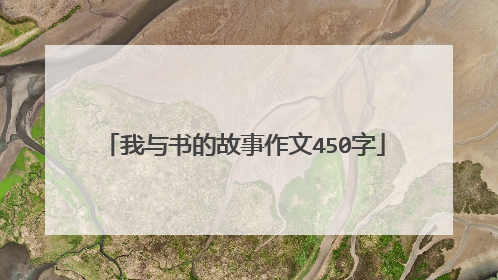 我与书的故事作文450字