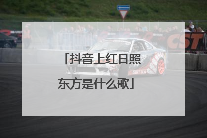 抖音上红日照东方是什么歌