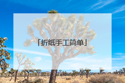 折纸手工简单