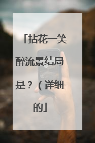 拈花一笑醉流景结局是？（详细的