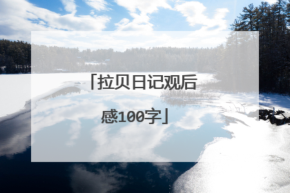 拉贝日记观后感100字