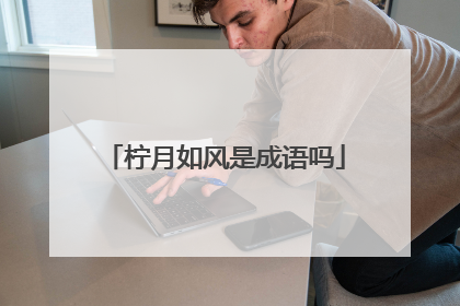 柠月如风是成语吗