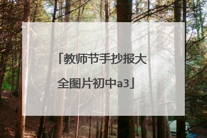 教师节手抄报大全图片初中a3