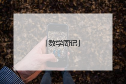 数学周记