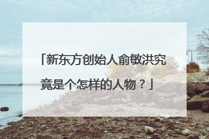 新东方创始人俞敏洪究竟是个怎样的人物?