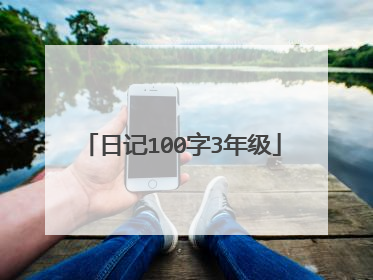 日记100字3年级