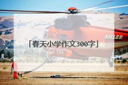 春天小学作文300字