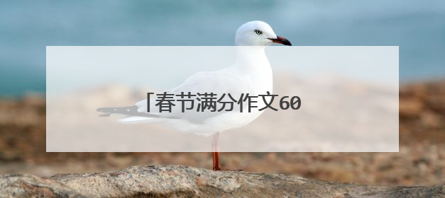 春节满分作文600字左右（五篇）