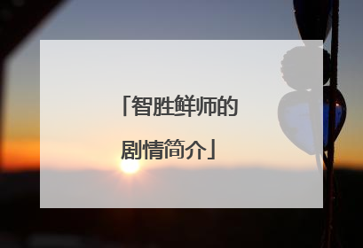 智胜鲜师的剧情简介