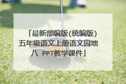 最新部编版(统编版)五年级语文上册语文园地八 PPT教学课件