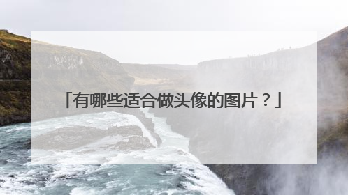 有哪些适合做头像的图片？