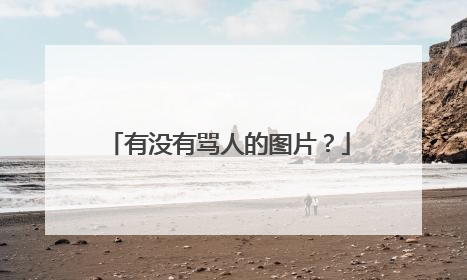 有没有骂人的图片？