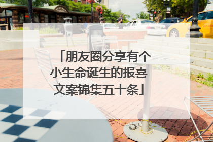 朋友圈分享有个小生命诞生的报喜文案锦集五十条