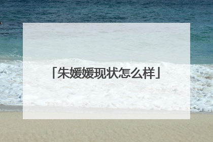 朱媛媛现状怎么样