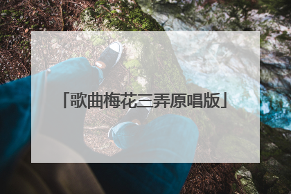 歌曲梅花三弄原唱版