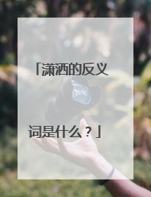 潇洒的反义词是什么？