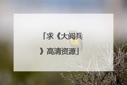 求《大阅兵》高清资源