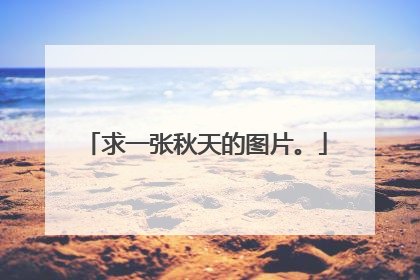 求一张秋天的图片。