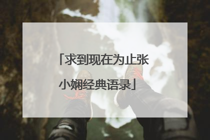 求到现在为止张小娴经典语录